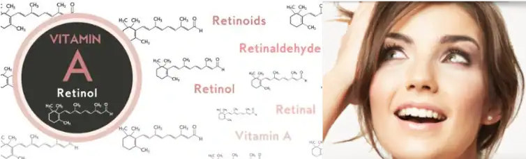 Retinols for Radiant, Youthful Skin vitamin A and woman